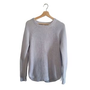 TWIK Waffle Knit Power Blue Sweater - Women's Size M